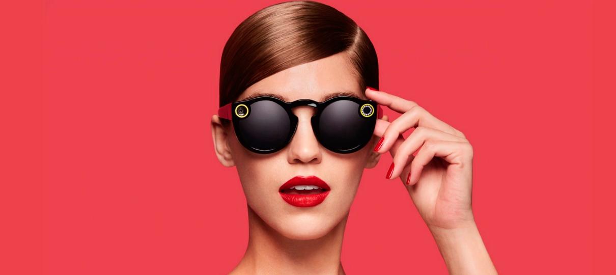 Companhia de Snapchat troca de nome e revela óculos inteligentes