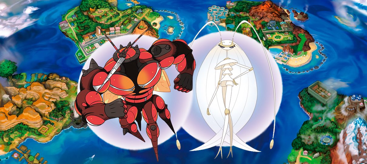 Pokémon Sun e Moon terão Ultra Beasts exclusivas