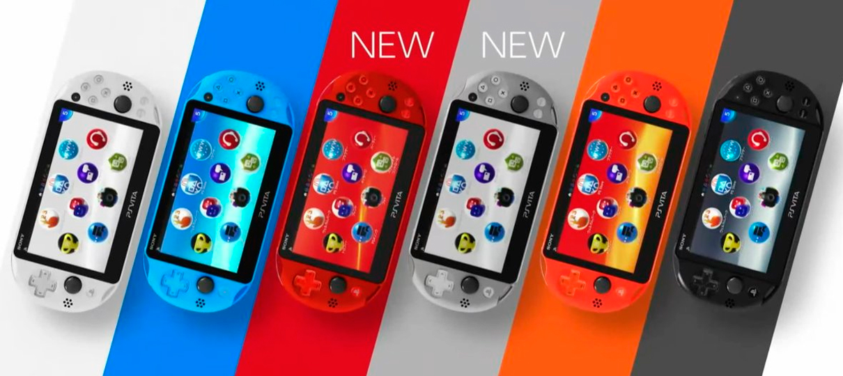 PlayStation Vita ganha novas cores no Japão