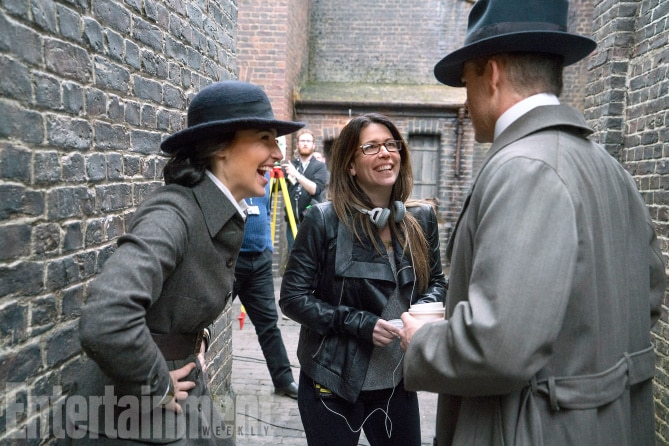 Wonder Woman (2017)
Diana Prince/Wonder Woman-GAL GADOT; Director-PATTY JENKINS; Steve Trevor-CHRIS PINE Ext London Alley; Location;
**SENT FOR BOOKAZINE USE PLEASE CONTACT FOR OTHER USES**