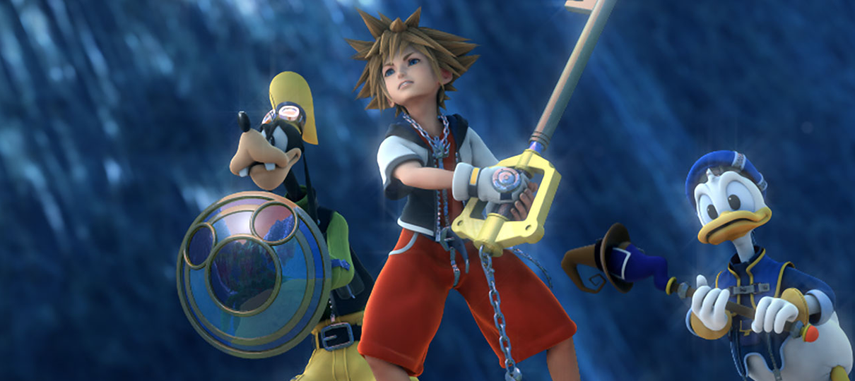 Kingdom Hearts 1.5 e 2.5 serão lançados para o PS4 e rodarão a 60fps