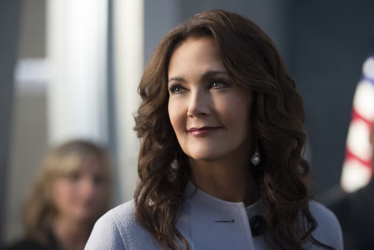 Supergirl | Confira as primeiras imagens de Lynda Carter como Presidente dos Estados Unidos