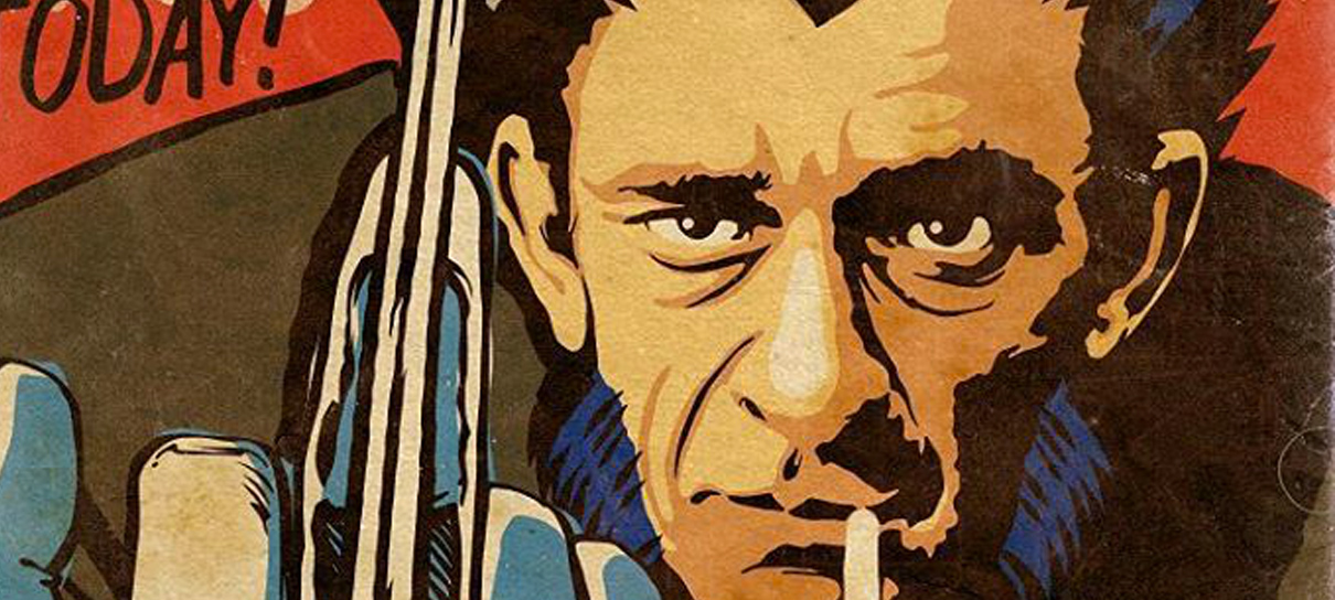 Logan | Artista mistura Wolverine e Johnny Cash em ilustração