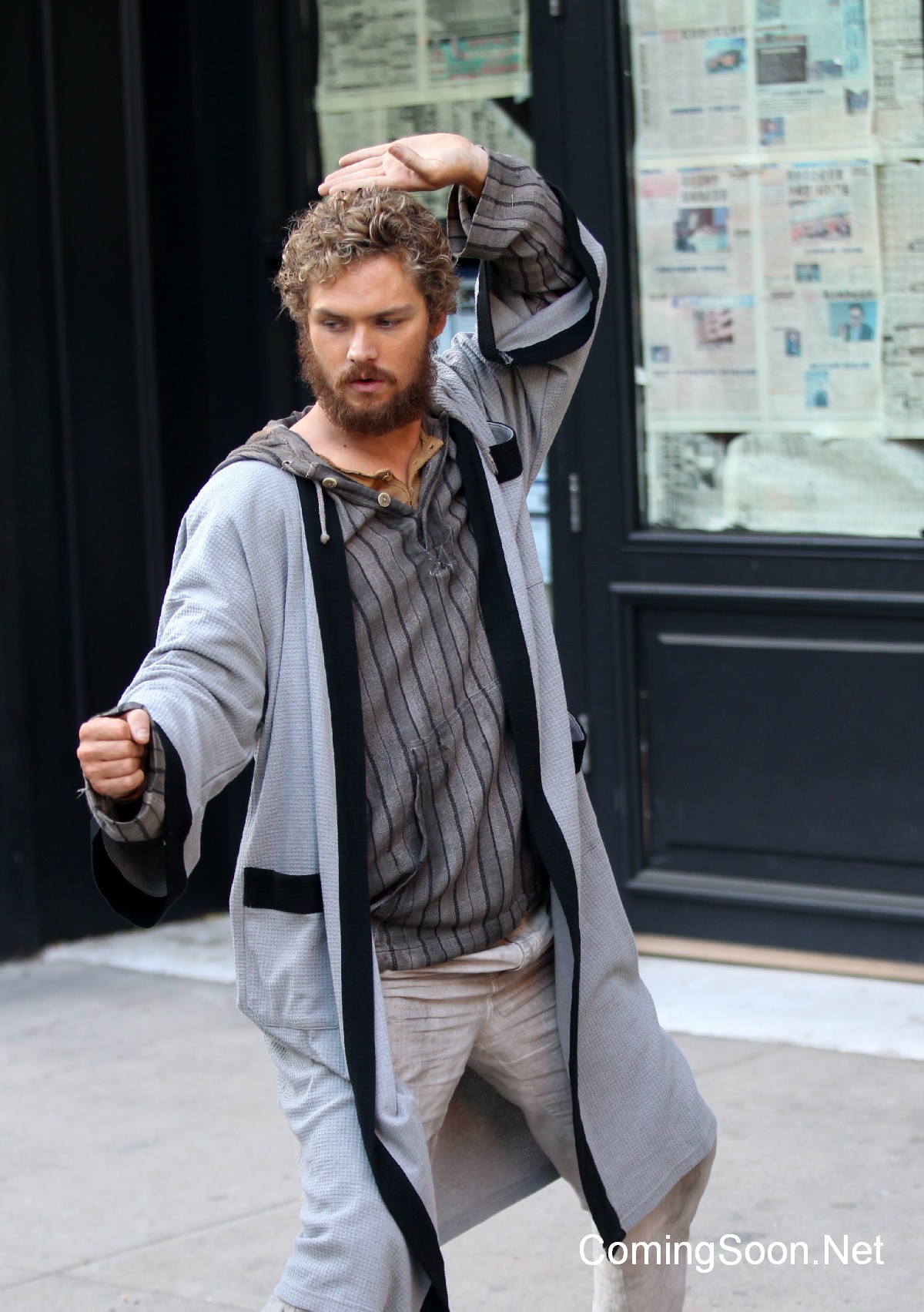NEW YORK, NY - APRIL 29:  Finn Jones in the title role of Marvel? Netflix's "Iron Fist" on April 29, 2016 in New York City.  (Photo by Steve Sands/GC Images)