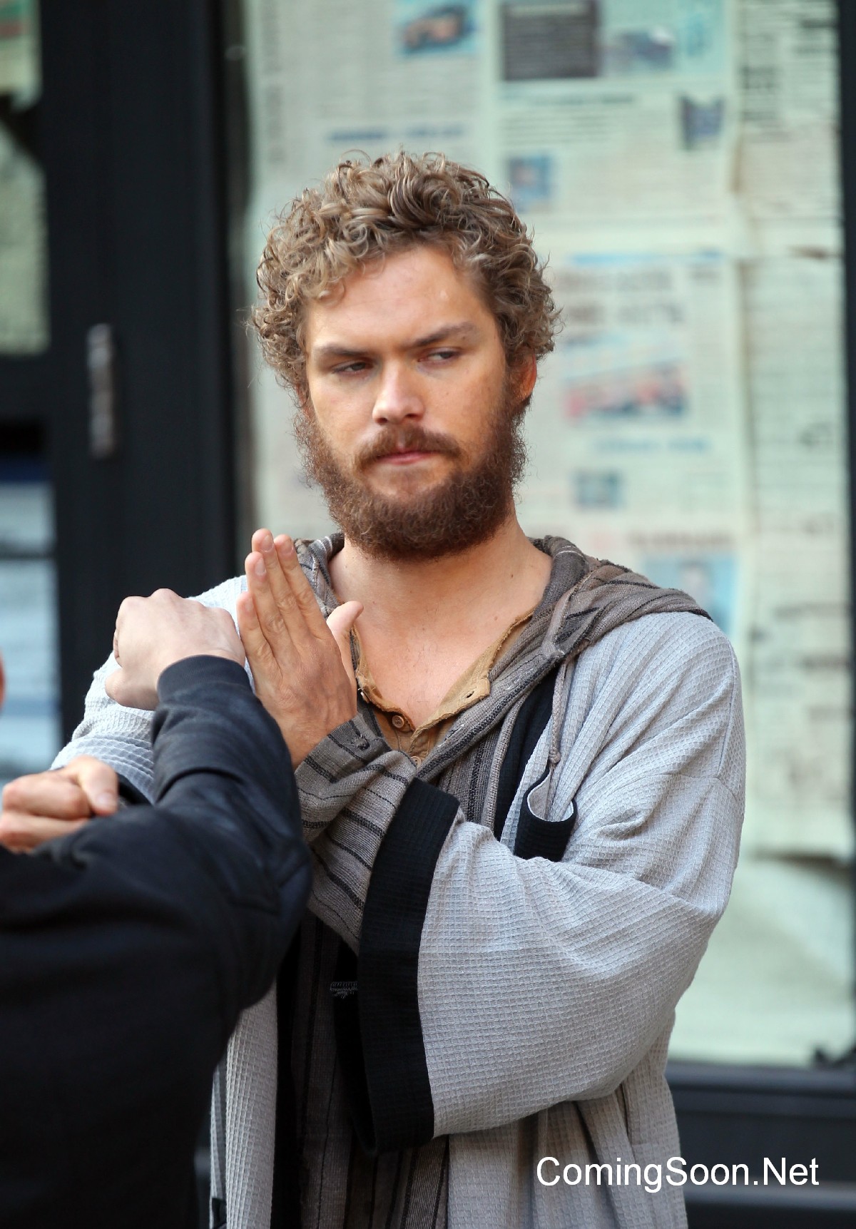 NEW YORK, NY - APRIL 29:  Finn Jones in the title role of Marvel? Netflix's "Iron Fist" on April 29, 2016 in New York City.  (Photo by Steve Sands/GC Images)