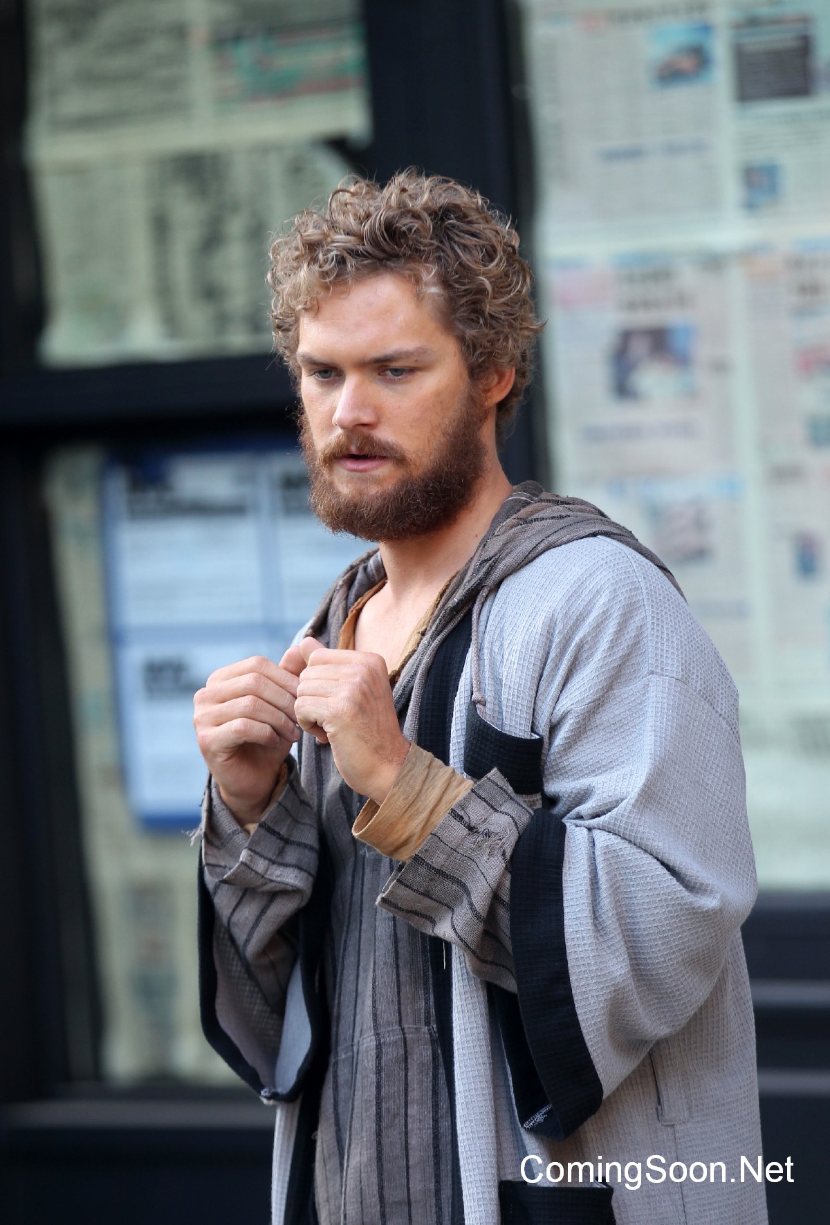 NEW YORK, NY - APRIL 29:  Finn Jones in the title role of Marvel? Netflix's "Iron Fist" on April 29, 2016 in New York City.  (Photo by Steve Sands/GC Images)