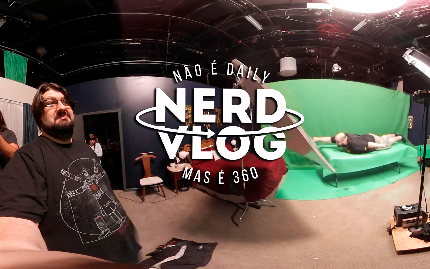 Voando, gritando e perdendo a cabeça no YouTube Space