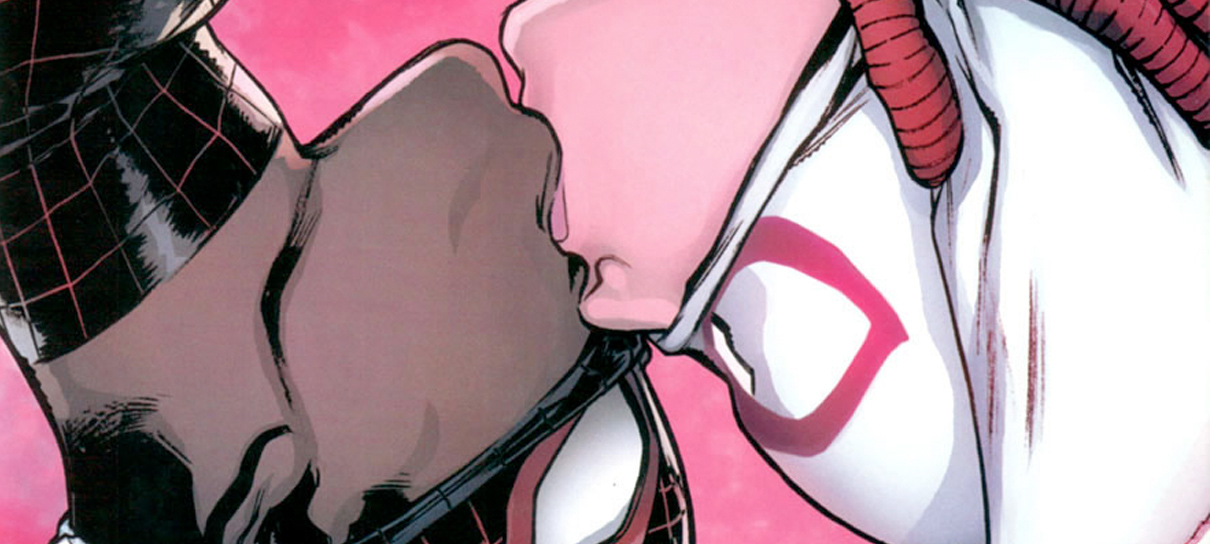 Miles Morales e Spider-Gwen só no amorzinho em capas de janeiro