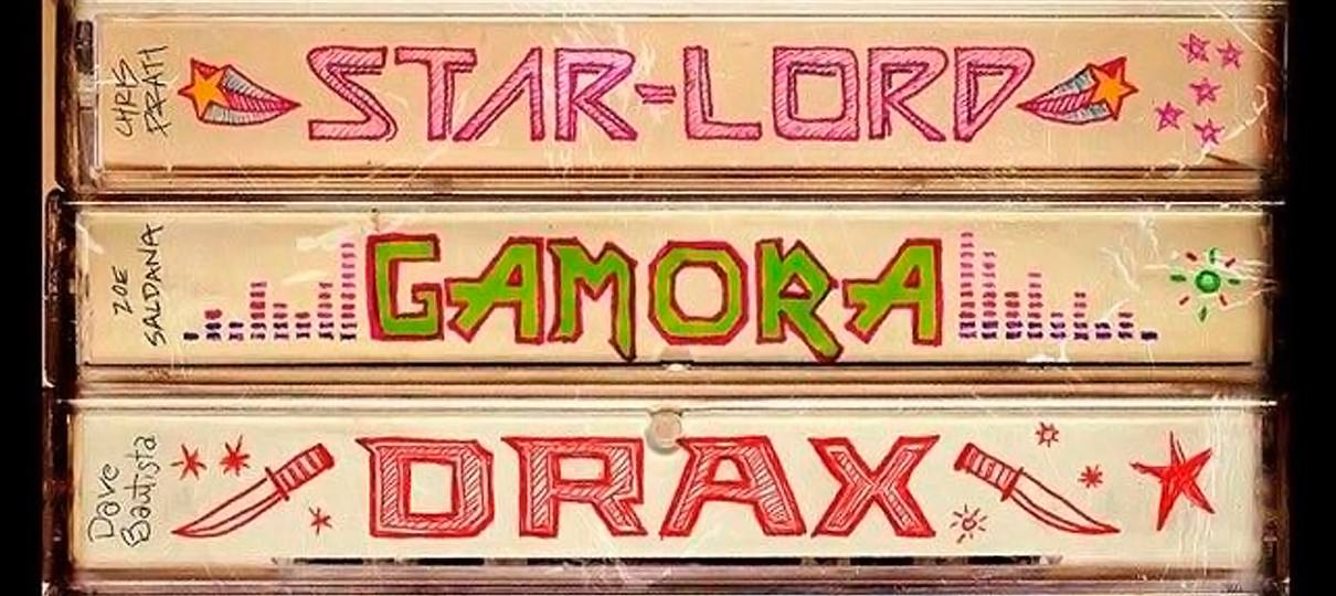 Guardiões da Galáxia Vol. 2 | James Gunn mostra coleção de cassetes em novo pôster