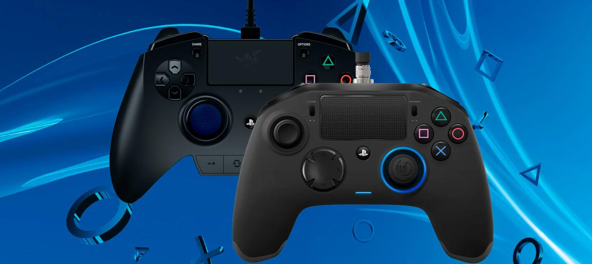 PlayStation 4 ganha dois “controles profissionais” da Razer e da Nacon