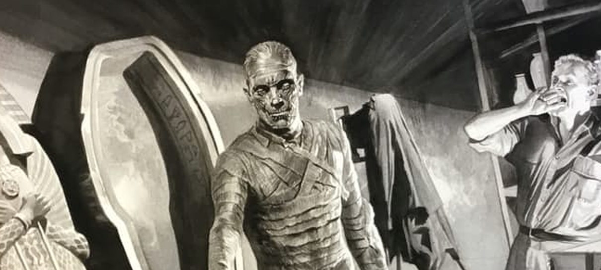 Alex Ross vai lançar série de pinturas dos Monstros da Universal