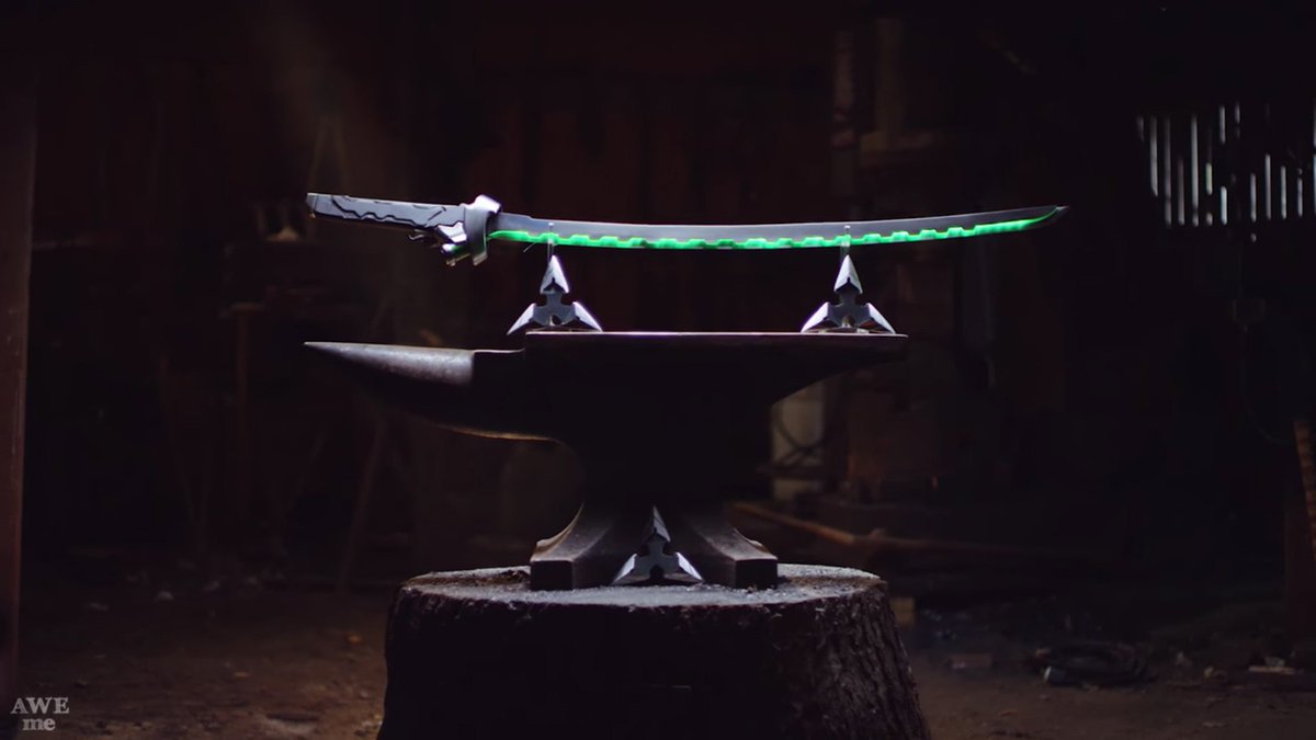 Overwatch | Equipe do Man at Arms recriou a espada do Genji na vida real