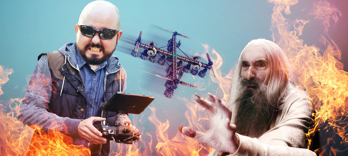 Besiege - Drone Medieval!