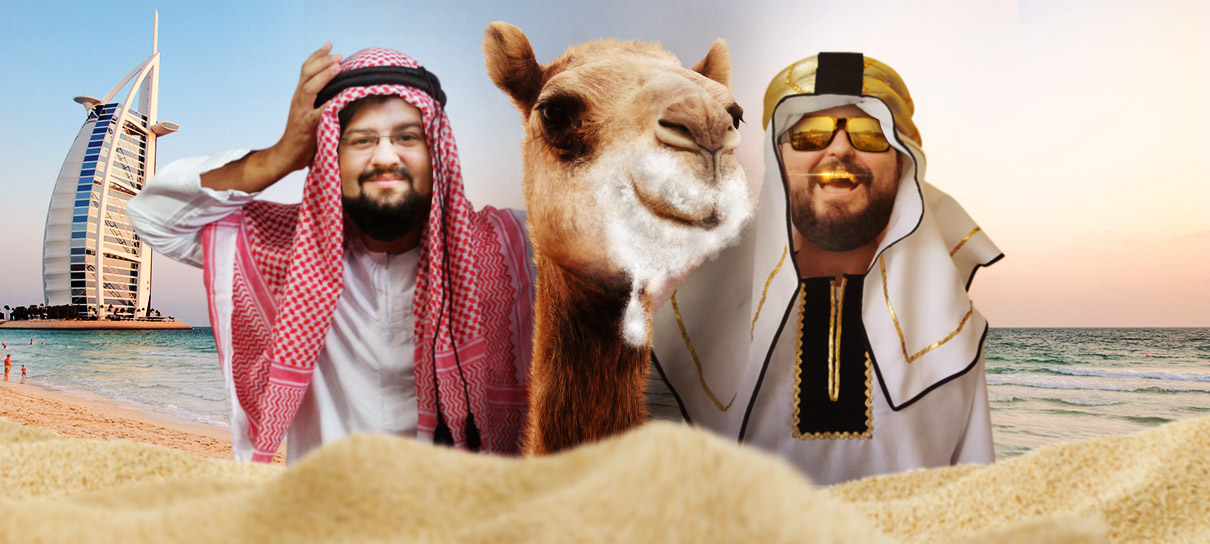 Dubai, leite de camelo e 3%