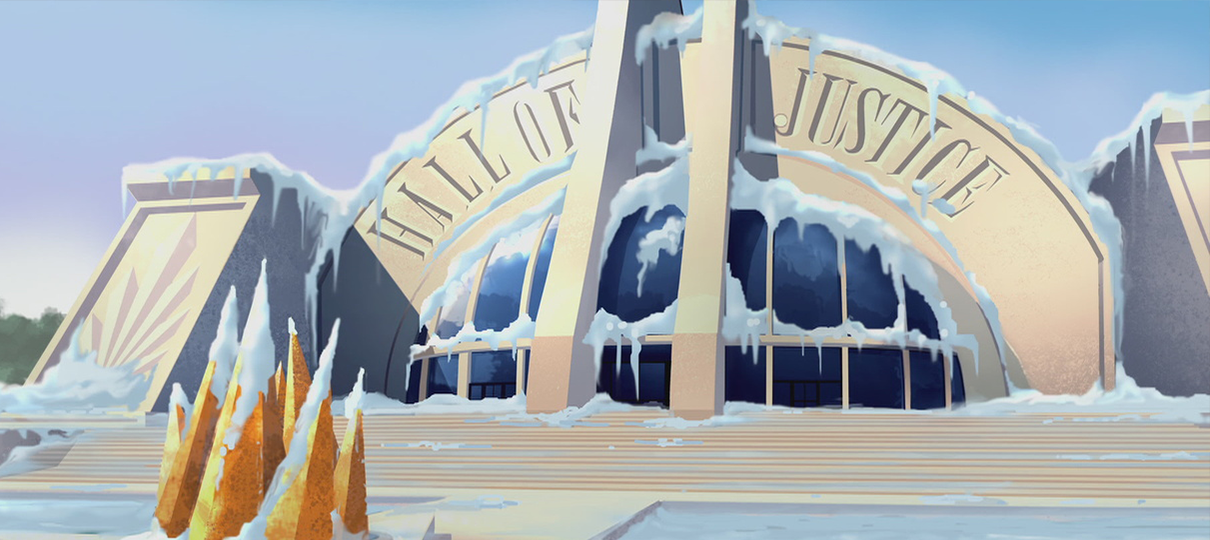 CW pode usar a Sala de Justiça no crossover de suas séries