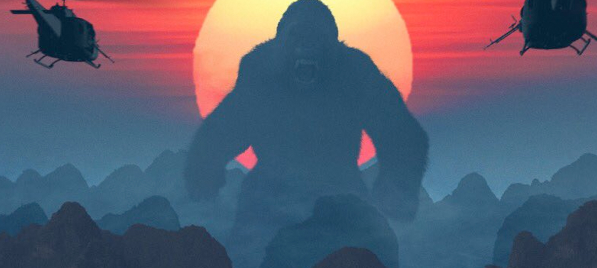Kong: A Ilha da Caveira | Todos saúdam o rei nos pôsteres do filme