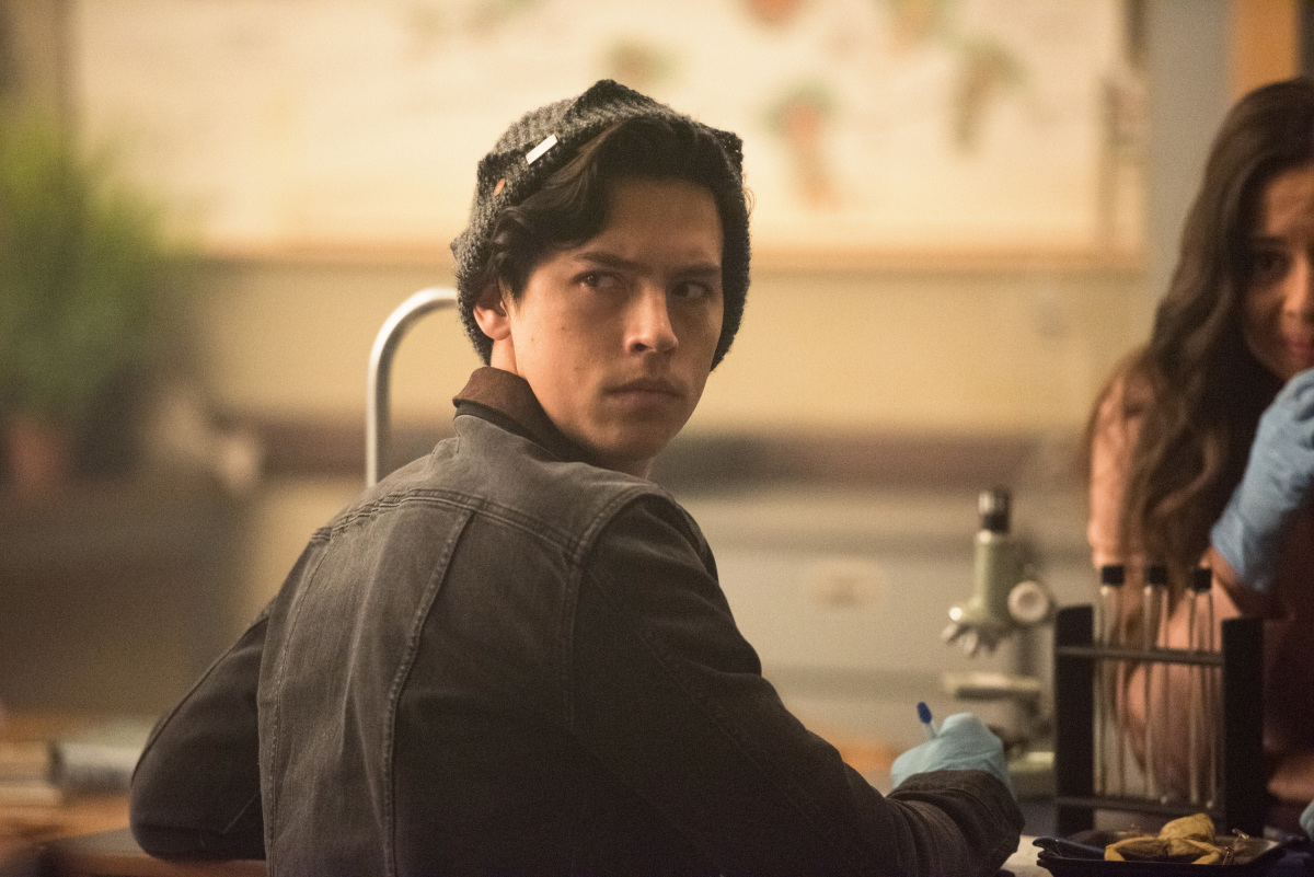 Riverdale -- "Chapter Two: A Touch of Evil" -- Image Number: RVD102c_0255.jpg -- Pictured: Cole Sprouse as Jughead Jones -- Photo: Dean Buscher/The CW -- ÃÂ© 2016 The CW Network. All Rights Reserved