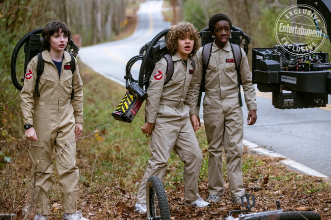 Stranger Things (2017)

Behind Tthe Scenes with Finn Wolfhard as Mike Wheeler Gaten Matarazzo as Dustin Henderson nd Caleb McLaughlin as Lucas Sinclair

Season 2, Episode TK 
Air Date: October 27th, 2017 (Streaming)