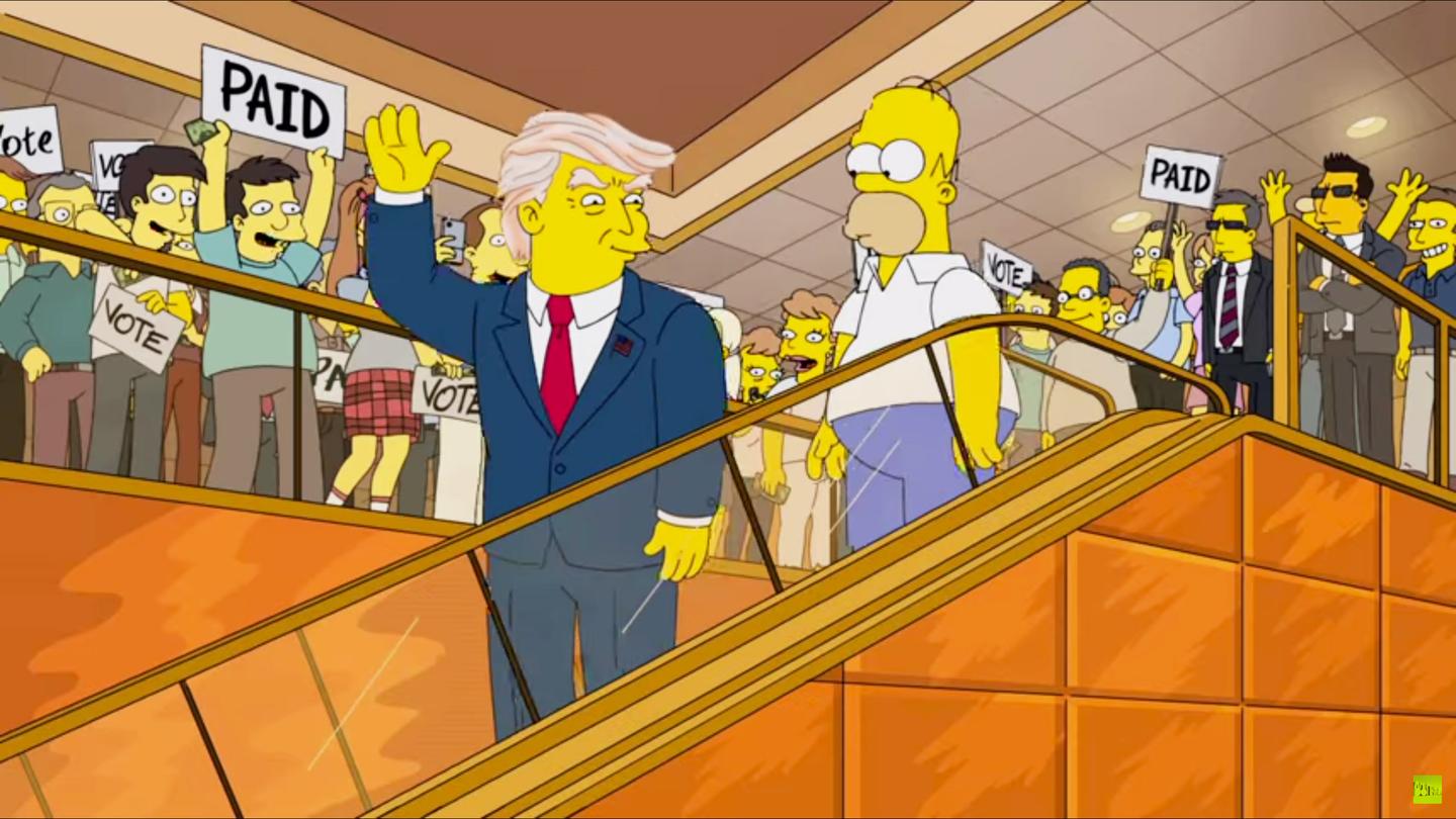 Os Simpsons | Produção comenta previsão sobre Donald Trump