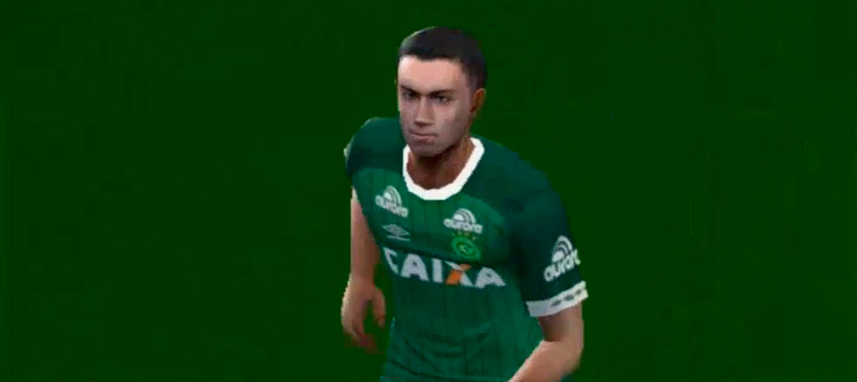 Pro Evolution Soccer ganha modificação de fãs para homenagear Chapecoense