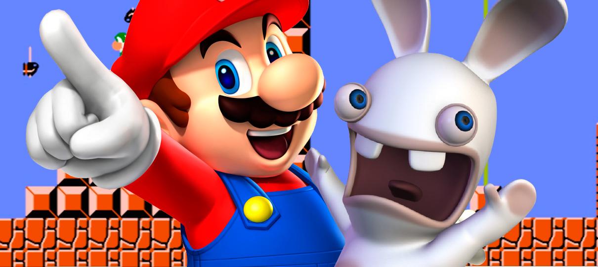 Mario, Luigi e Toad aparecem como Rabbids em vídeo de 30 anos da Ubisoft