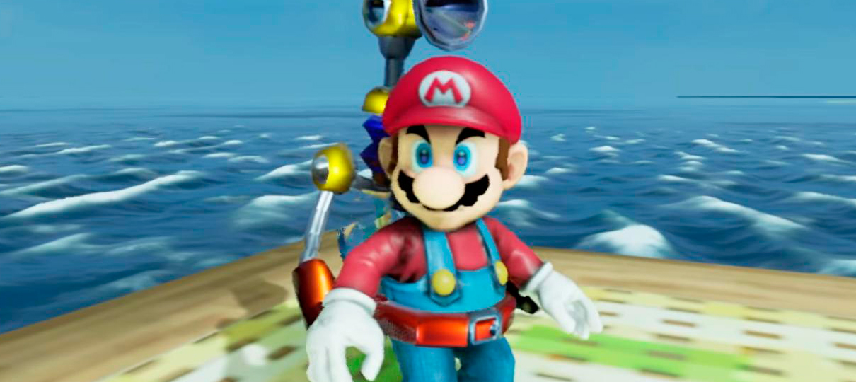 Super Mario Sunshine é recriado na Unreal Engine 4