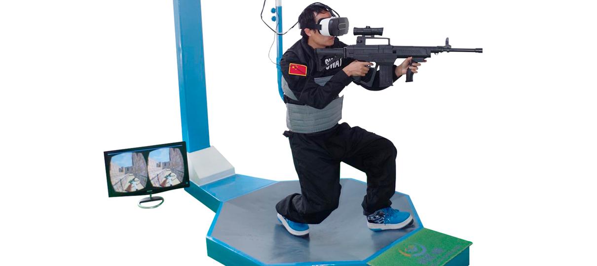 Vue VR é uma esteira para você movimentar o corpo todo em realidade virtual