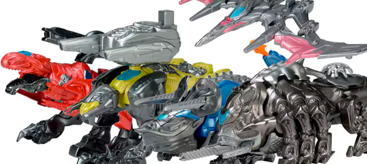 Power Rangers | Visual de todos os Zords é revelado com a linha de brinquedos