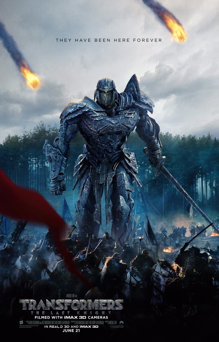 Transformers – O Último Cavaleiro' ganha novo cartaz com o elenco completo  - CinePOP