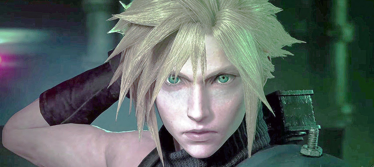 Final Fantasy VII Remake | Estátuas detalham o visual de Cloud e Barret
