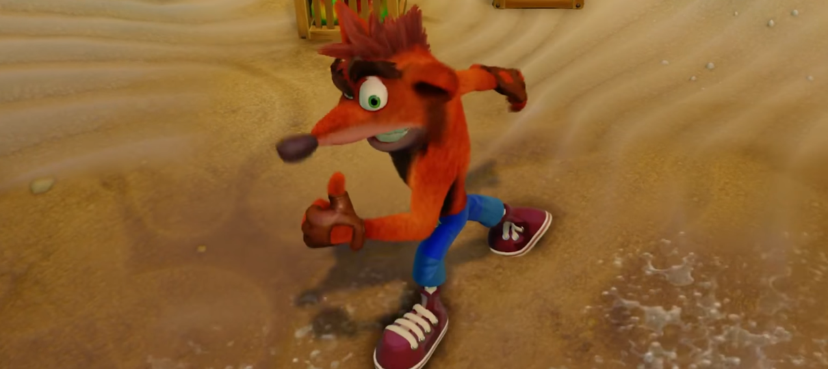Crash Bandicoot N. Sane Trilogy | Vídeo compara o visual da nova versão com a original