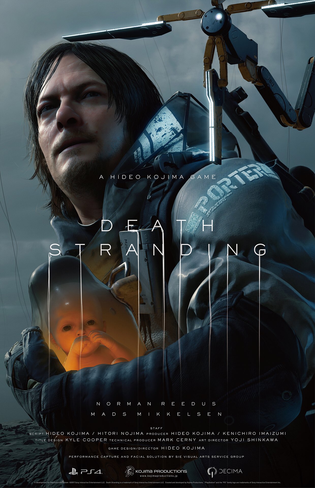 Documentário de Kojima ganha trailer com bastidores de Death Stranding