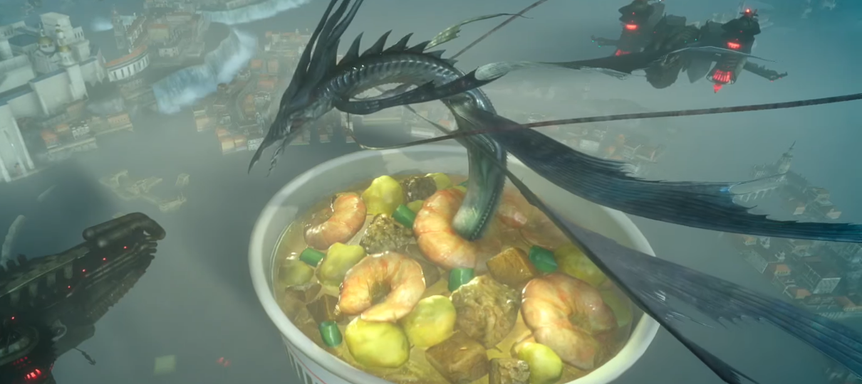 Cup Noodles XV, um mashup de Final Fantasy com miojo, é uma realidade