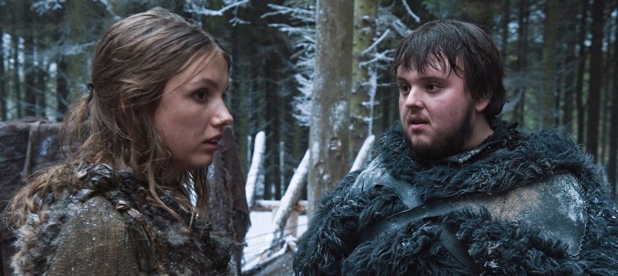 Sam e Gilly aparecem em novas fotos do set de Game of Thrones
