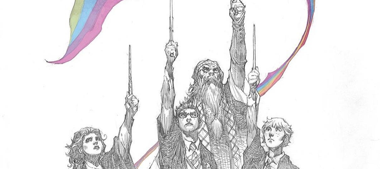 Jim Lee ilustra personagens de Harry Potter em homenagem as vitimas do massacre de Orlando