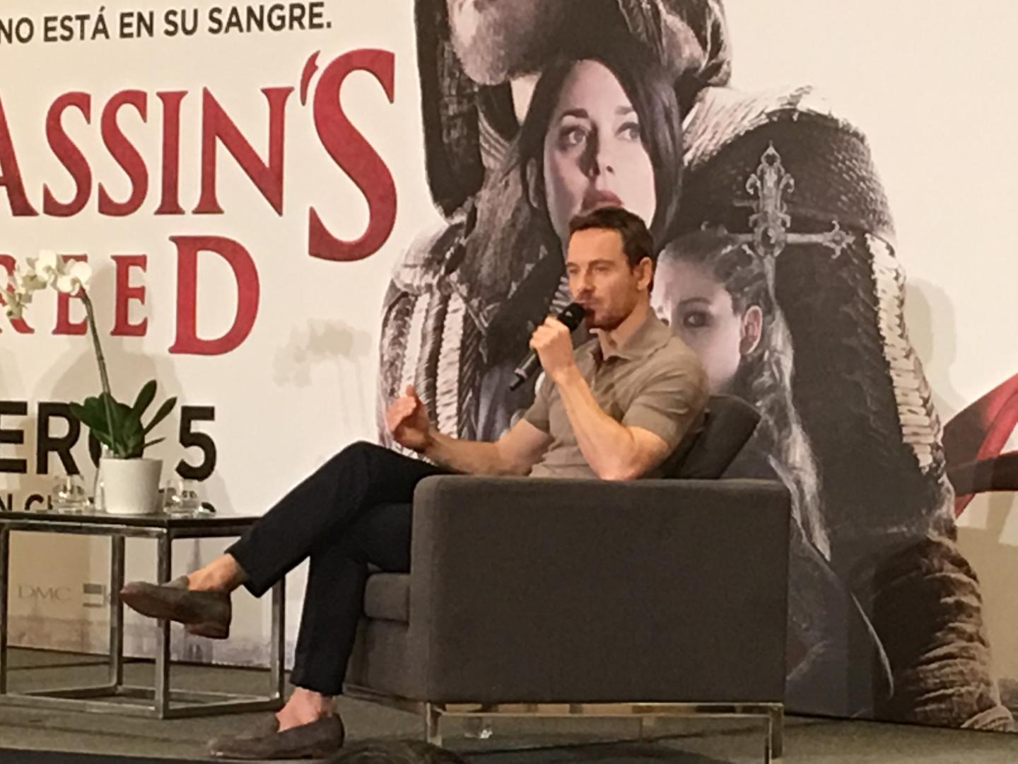 Assassin's Creed | Participamos da coletiva de imprensa com Michael Fassbender