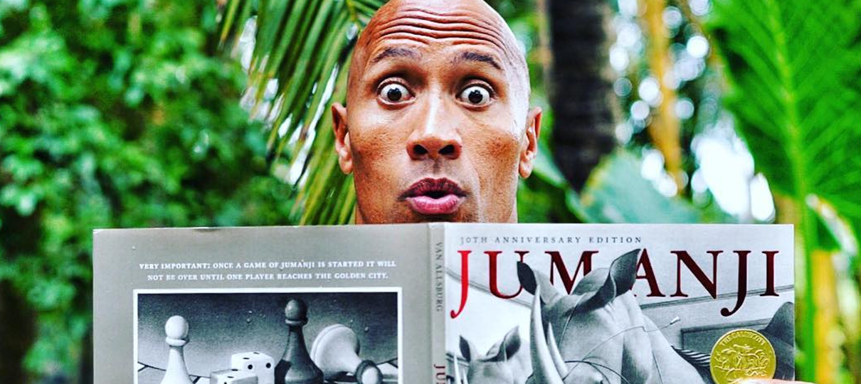 Jumanji | The Rock anuncia o fim das filmagens e homenageia Robin Williams