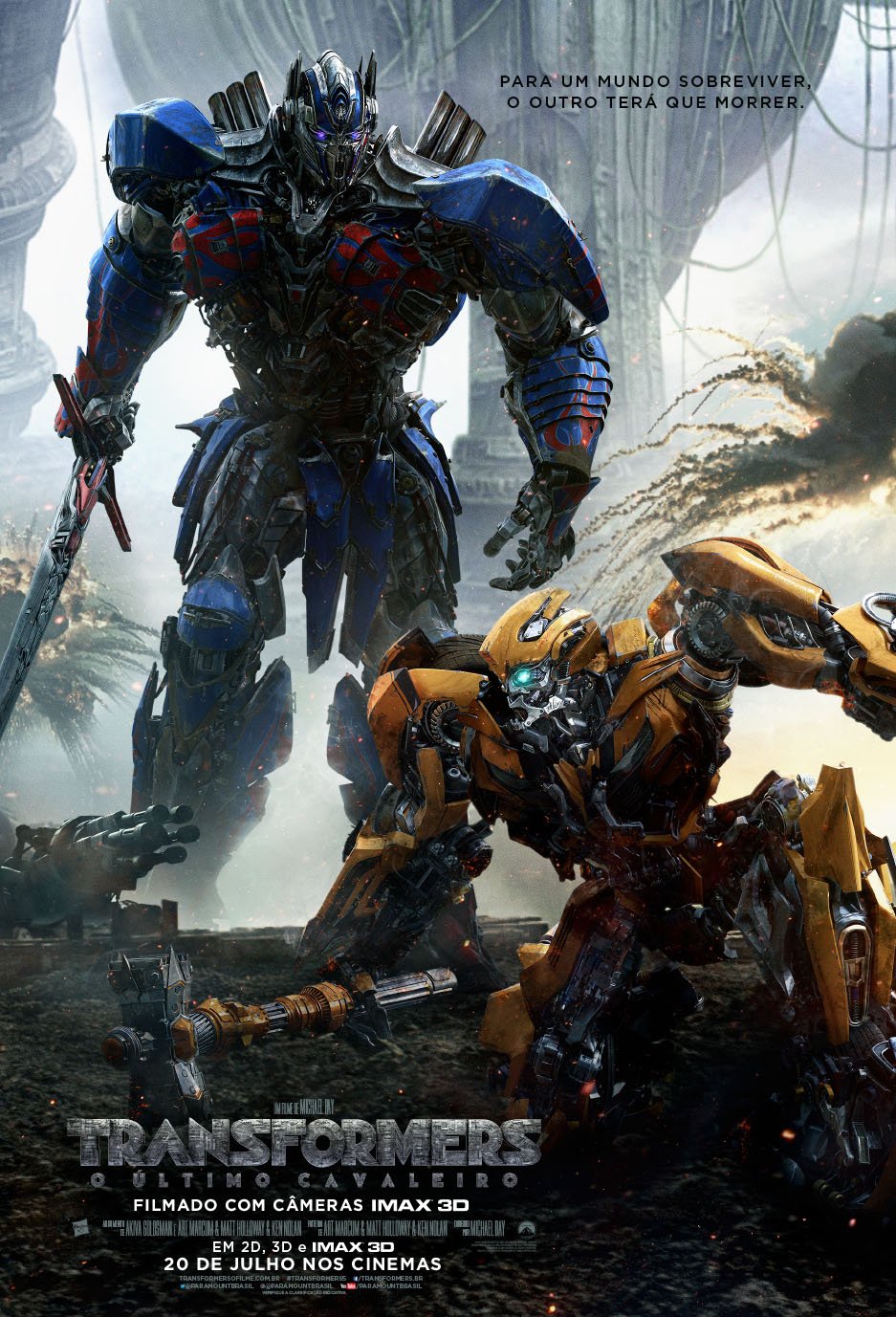 Transformers: O Último Cavaleiro  Novo trailer é focado no Girl
