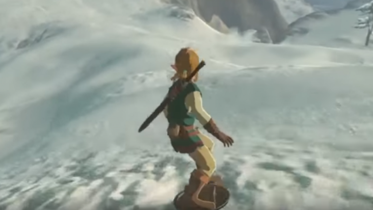 Mensagem de natal da Nintendo tem gameplay de The Legend of Zelda na neve