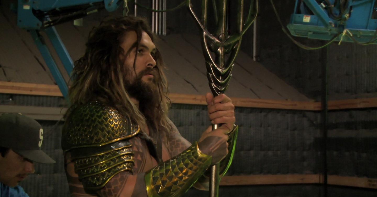 Aquaman ganha imagens de bastidores