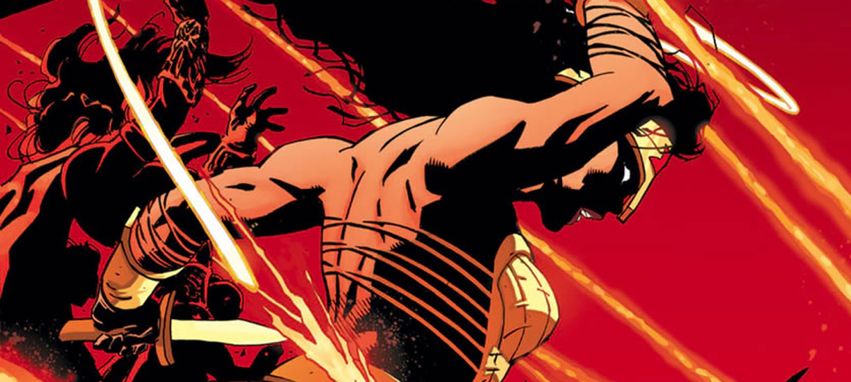 O Cavaleiro das Trevas III | Oitava edição ganha capa com a Mulher-Maravilha