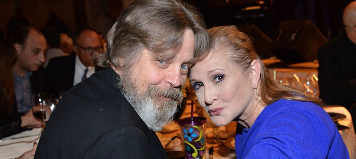 Mark Hammil posta mensagem de apoio a Carrie Fisher no Instagram
