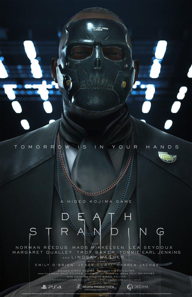 Aqui está o primeiro poster para Death Stranding 2