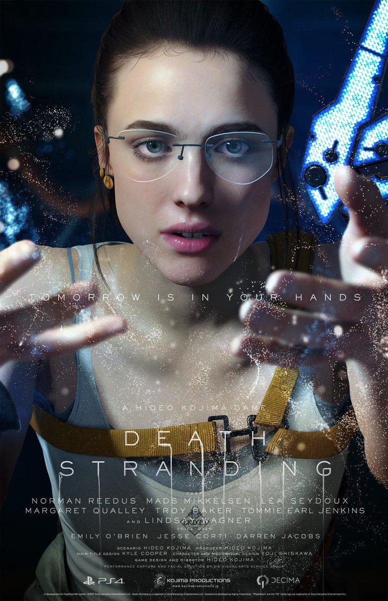 Emily O'Brien And Troy Baker Join The Cast of Death Stranding