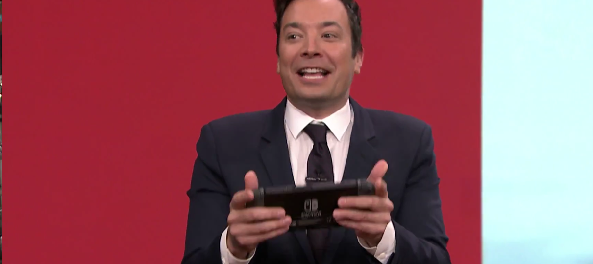 Switch | Nintendo mostra Zelda rodando no programa do Jimmy Fallon