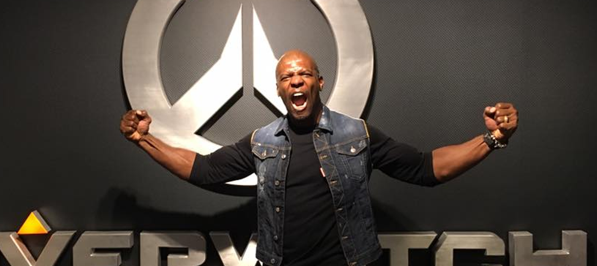 Terry Crews visita a sede da Blizzard; Doomfist vem aí?