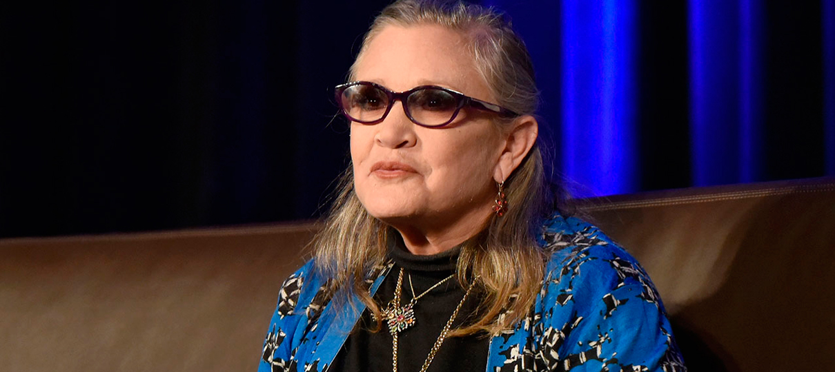 Carrie Fisher morreu por parada cardíaca no hospital, diz site