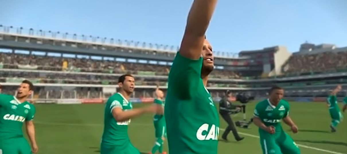 PES 2017 | Konami anuncia suporte financeiro ao Chapecoense