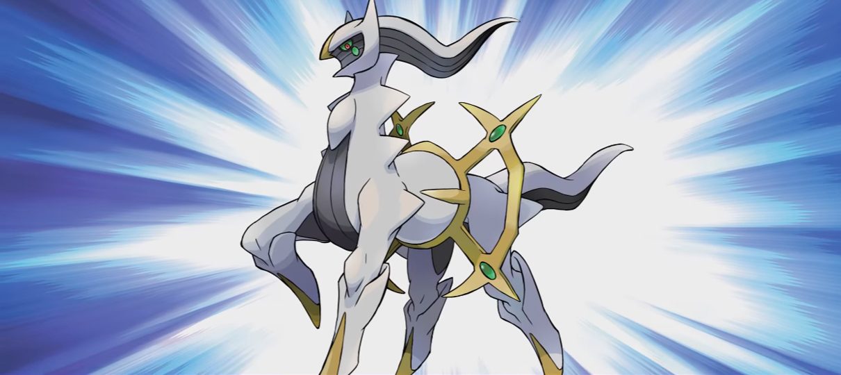 Arceus, o pokémon deus, é o mais forte?