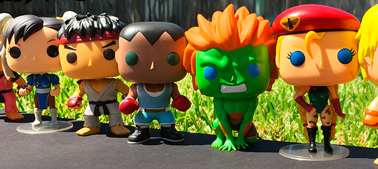 Street Fighter ganha novas figuras da linha Funko POP!
